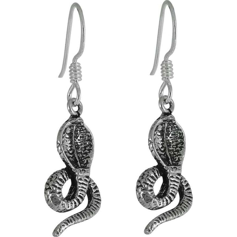 Snake Design 925 Sterling Silver Earrings Wholesale