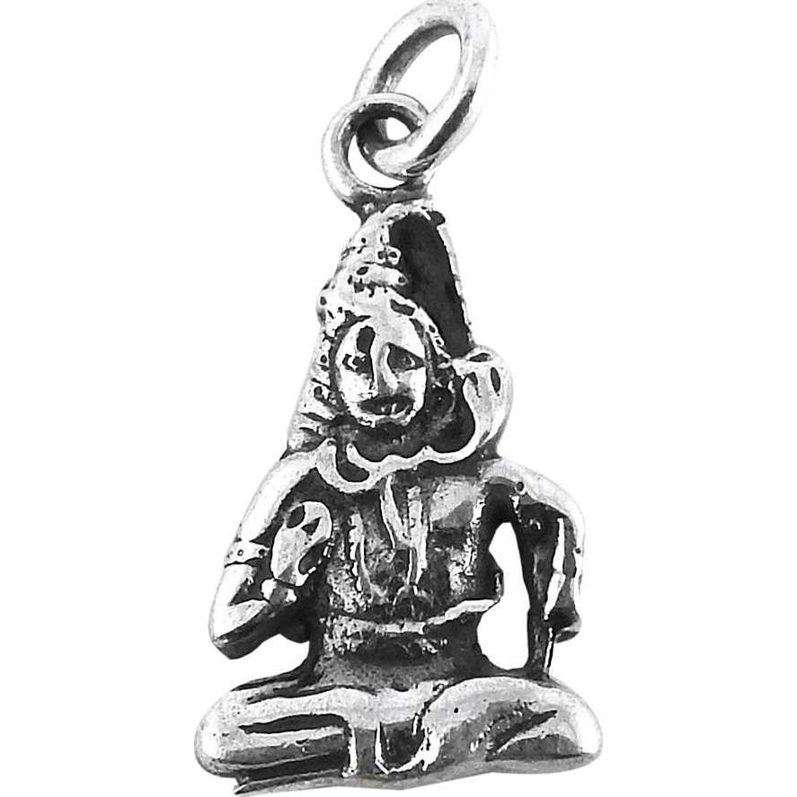 925 Sterling Silver Lord Shiva Charm Pendant