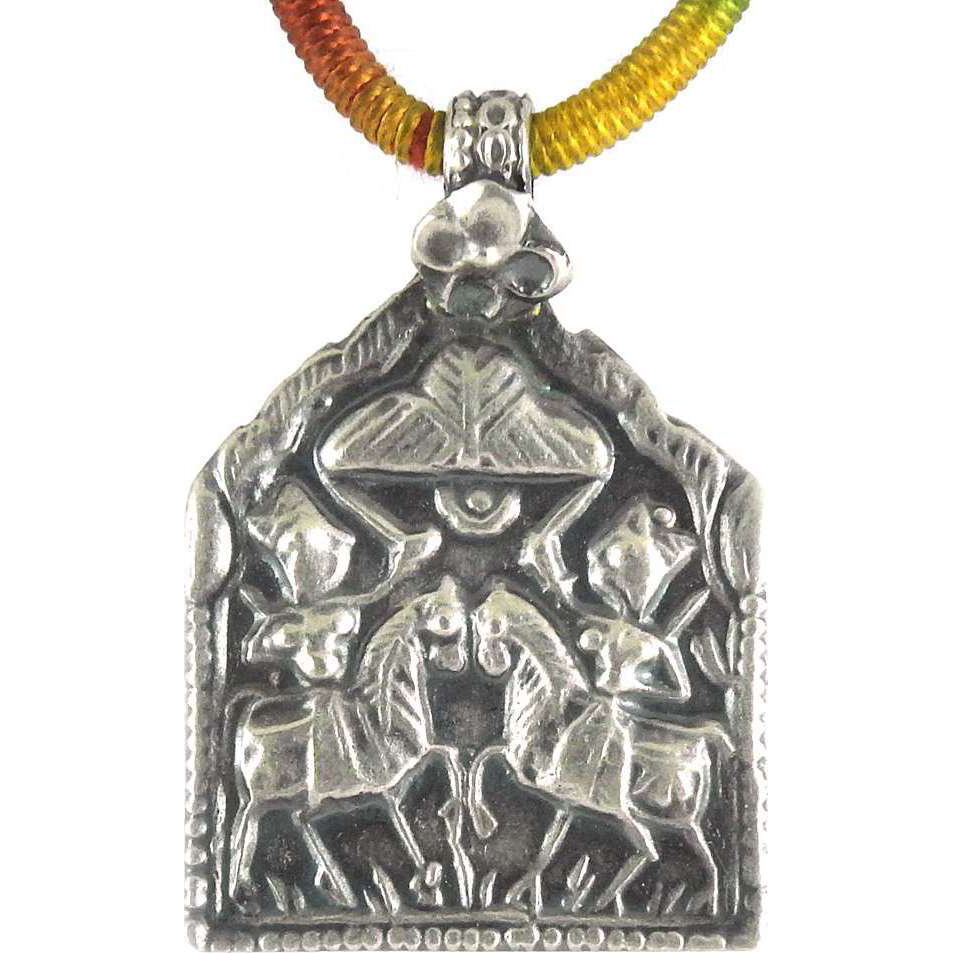 Baba Ramdev 925 Sterling Silver Pendant