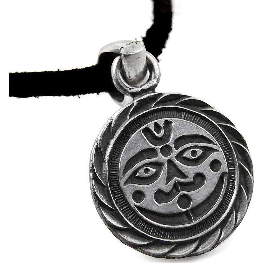 Moon Design 925 Sterling Silver Pendant