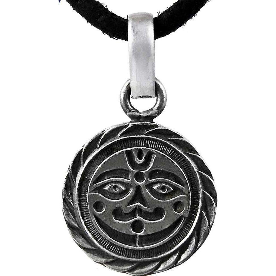 Moon Design 925 Sterling Silver Pendant