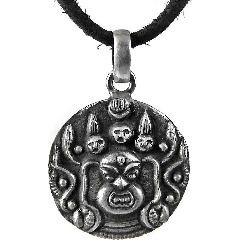 Huge Modern Style  925 Sterling Silver Pendant