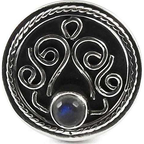 Draditions 925 Sterling Silver Labradorite Ring