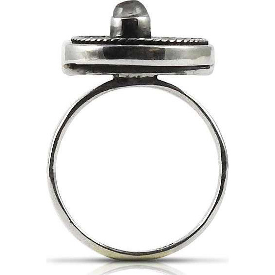 Draditions! 925 Sterling Silver Labradorite Ring