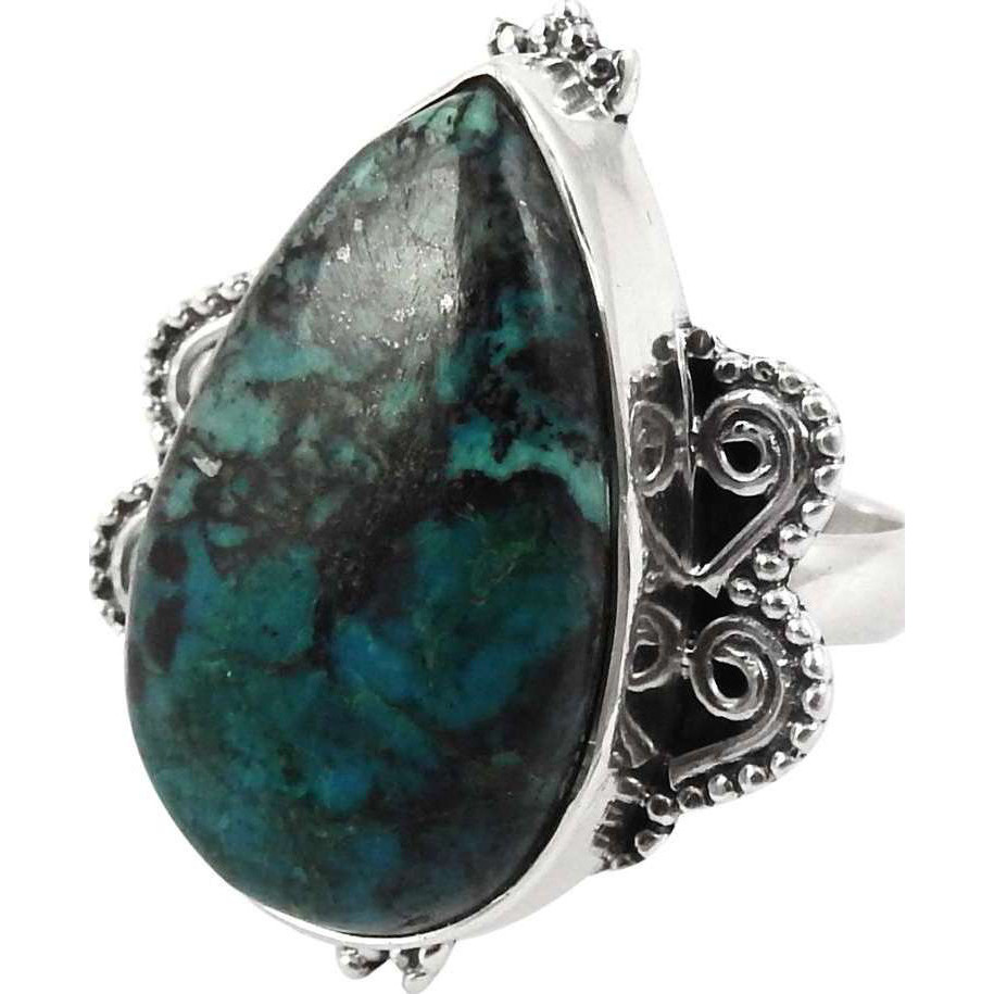 Excellent! Azurite 925 Sterling Silver Rings