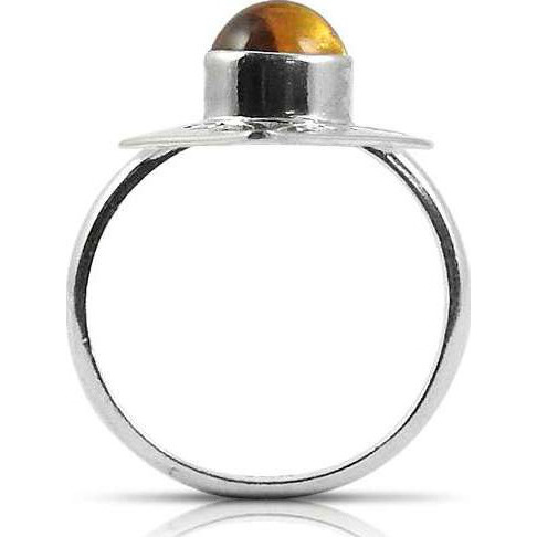 Lady Elegance ! 925 Sterling Silver Citrine Ring