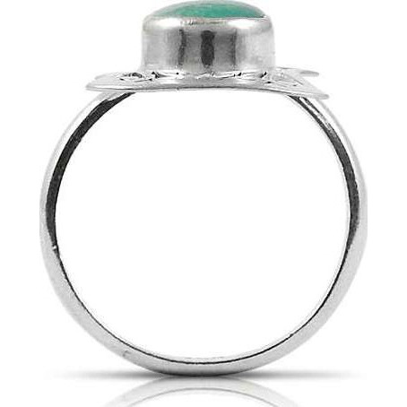 Passionate Love ! 925 Sterling Silver Green Onyx Ring