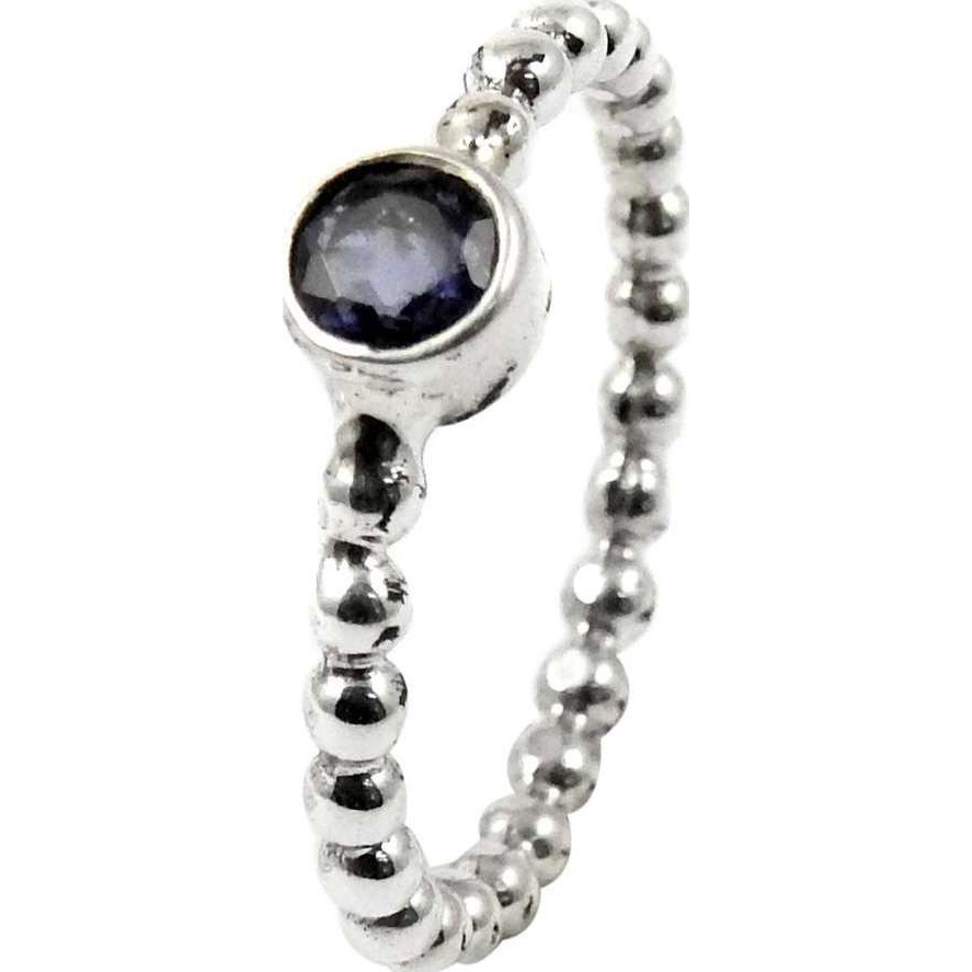 Bright Side Iolite 925 Sterling Silver Ring