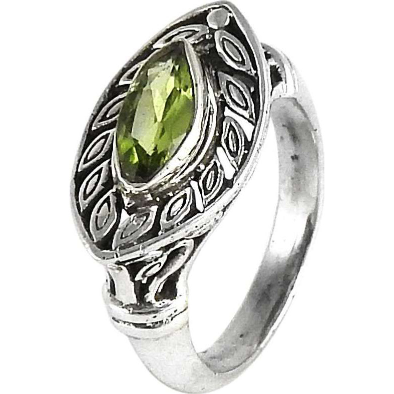 Colour Changing Peridot 925 Sterling Silver Ring
