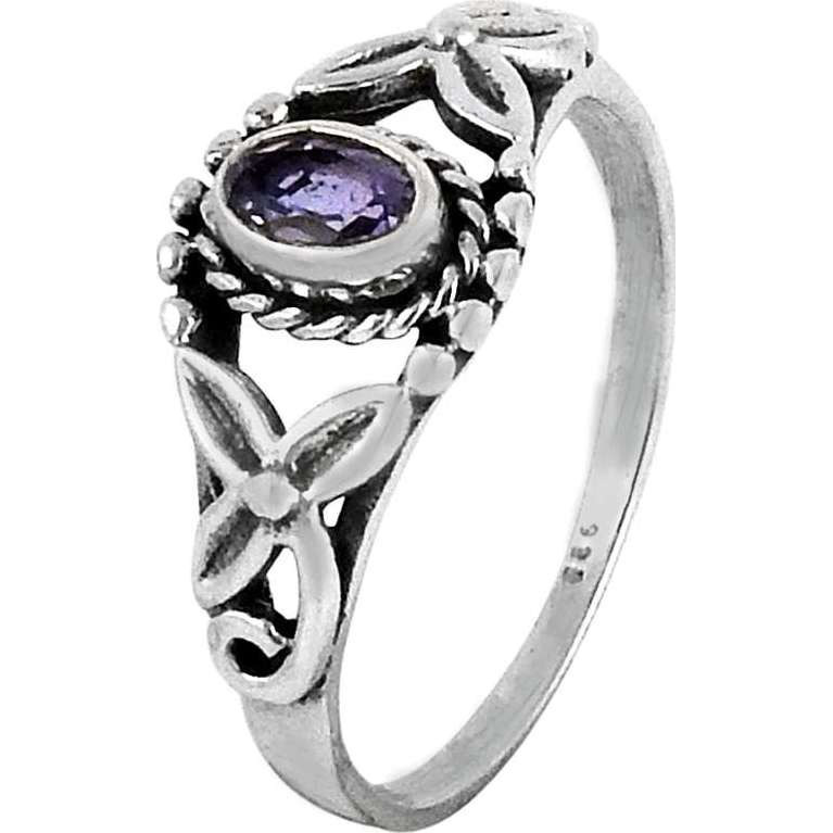 Royal Style 925 Sterling Silver Amethyst Ring