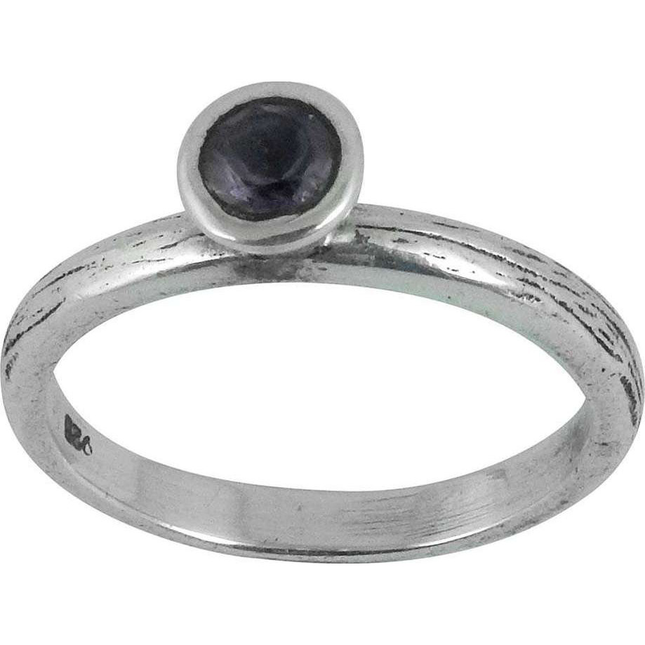 Very Delicate Amethyst 925 Sterling Silver Ring