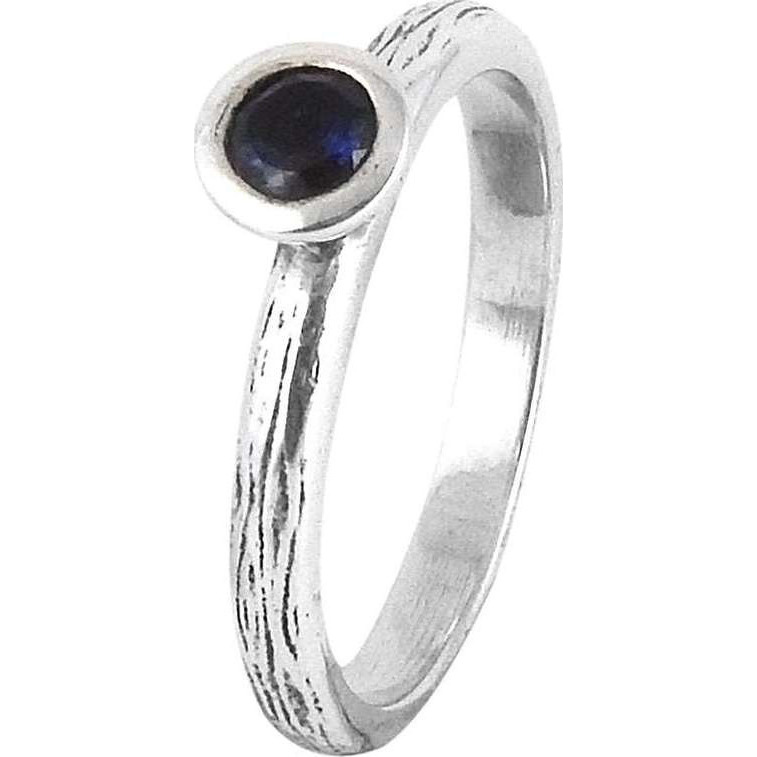 New Faceted! Iolite 925 Sterling Silver Ring