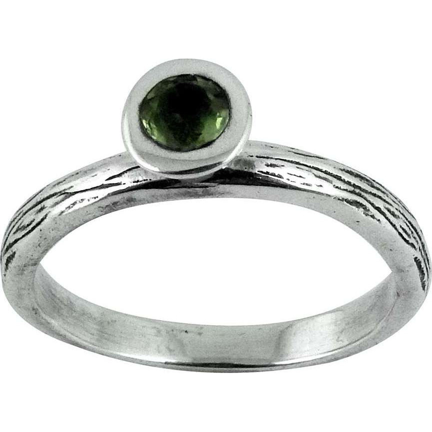 Gorgeous Design!! Peridot 925 Sterling Silver Ring