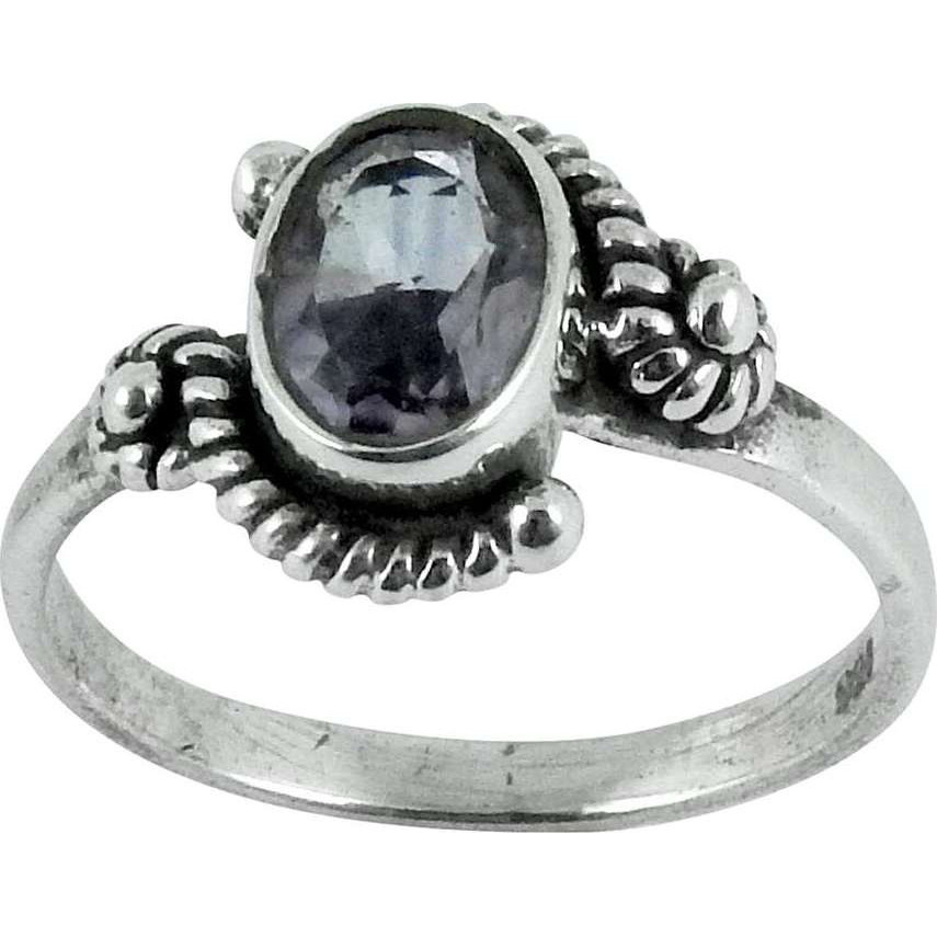 Island Fantasy Iolite 925 Sterling Silver Ring