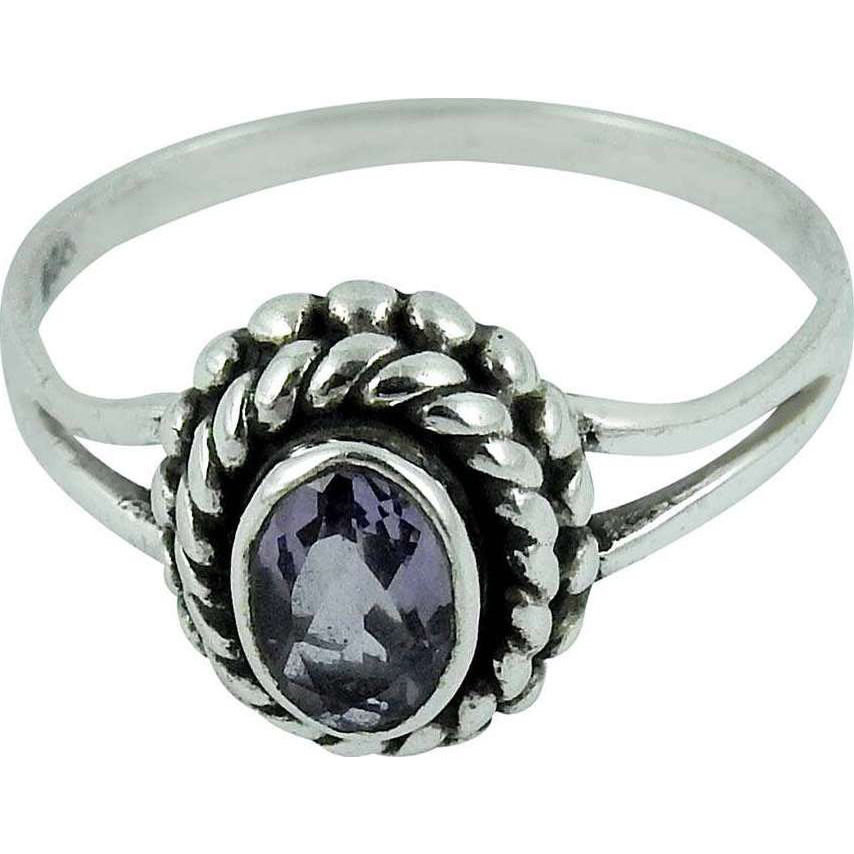 Draditions  Amethyst 925 Sterling Silver Ring