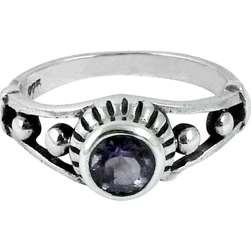 Mystic Princess Amethyst 925 Sterling Silver Ring