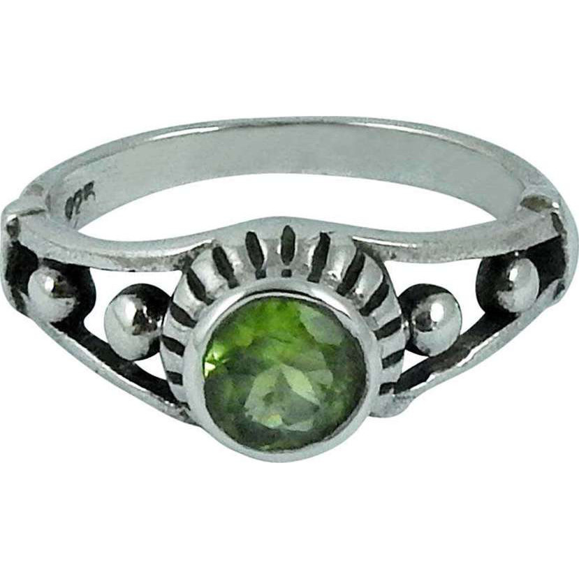 Exclusive Peridot 925 Sterling Silver Rings