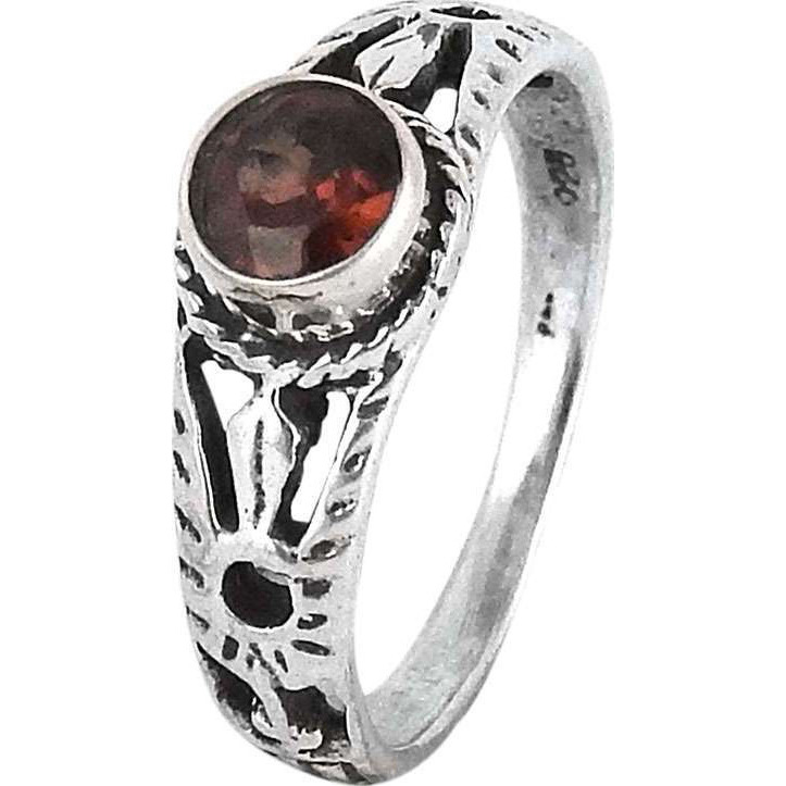 Passion Garnet 925 Sterling Silver Ring