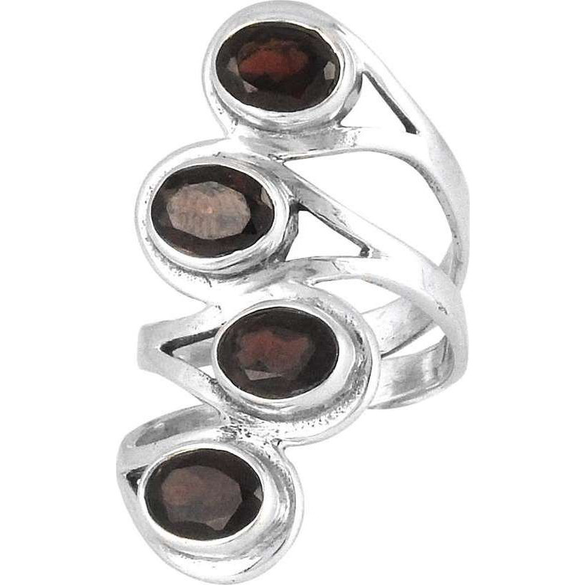 Excellent Garnet 925 Sterling Silver Rings