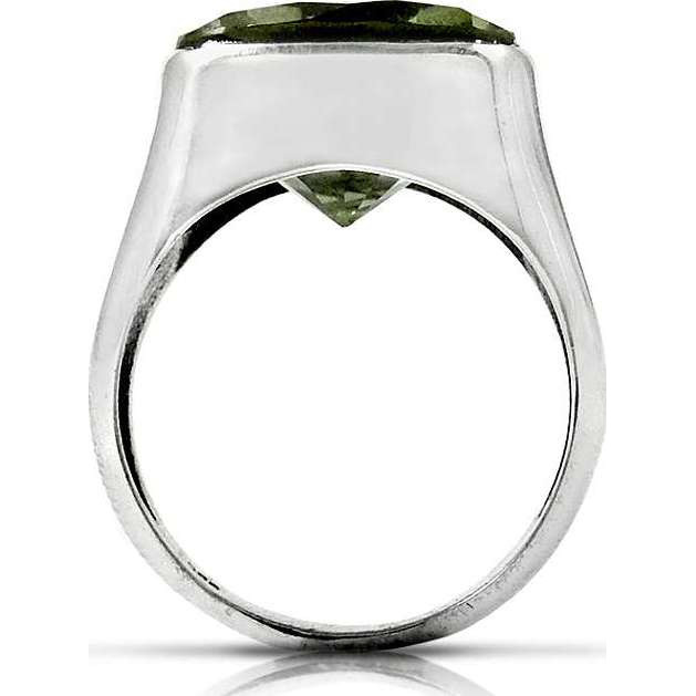 Passion Green Amethyst 925 Sterling Silver Ring
