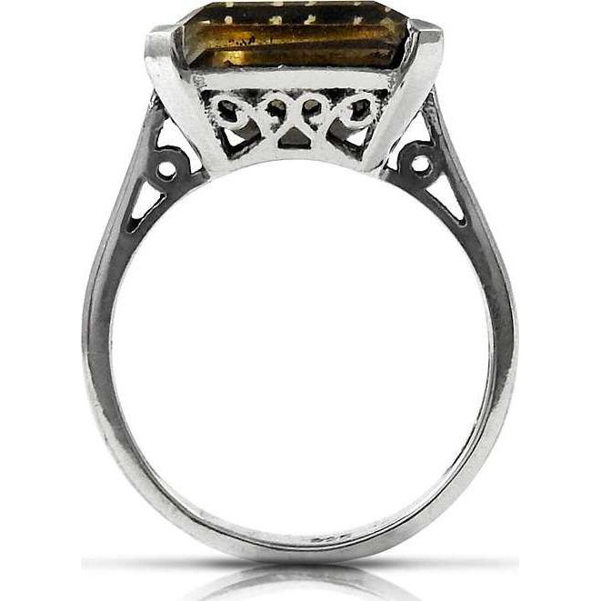 Big Dreamer!! 925 Sterling Silver Citrine Ring