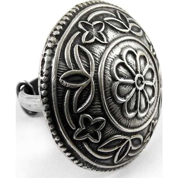 Abstract Handmade 925 Sterling Silver Ring