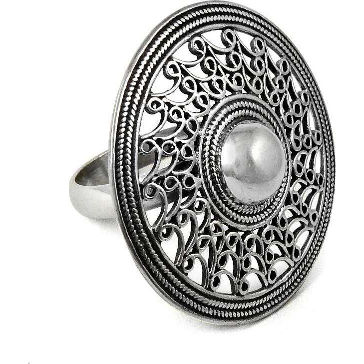 Artisan Work!! 925 Sterling Silver Ring