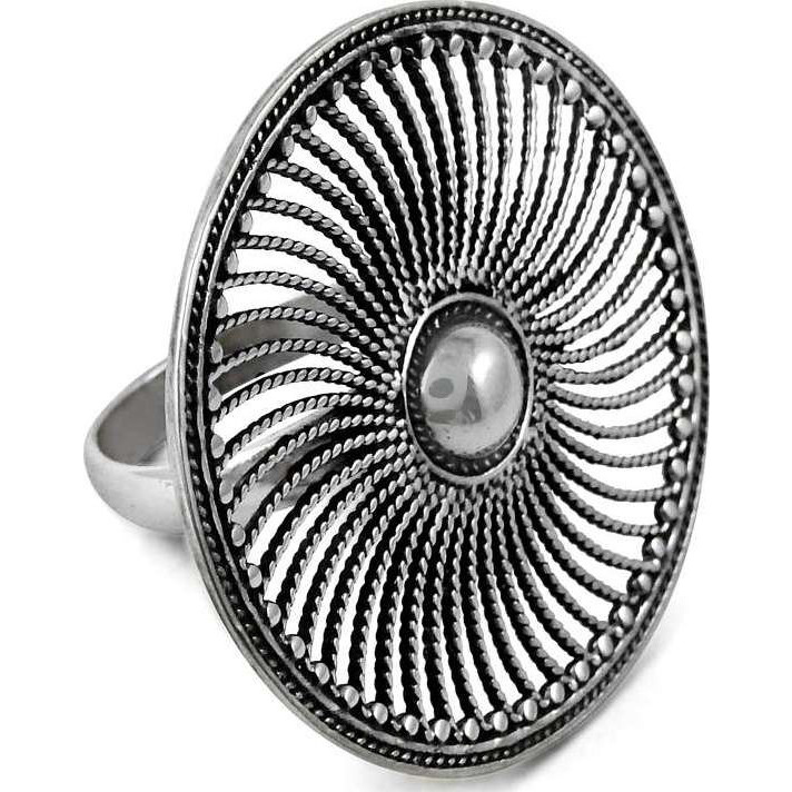 Big True Emotion 925 Sterling Silver Ring