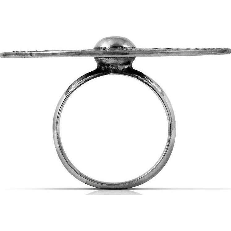 Big True Emotion 925 Sterling Silver Ring