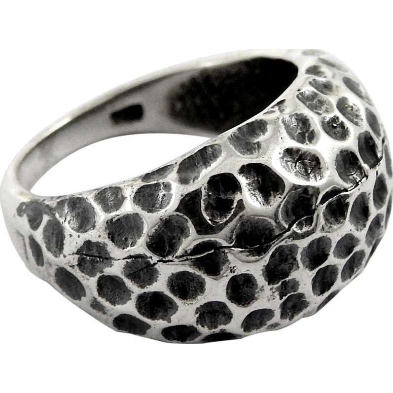 Big Natural Top  925 Sterling Silver Ring