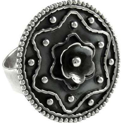 Flower Design 925 Sterling Silver Ring Wholesale