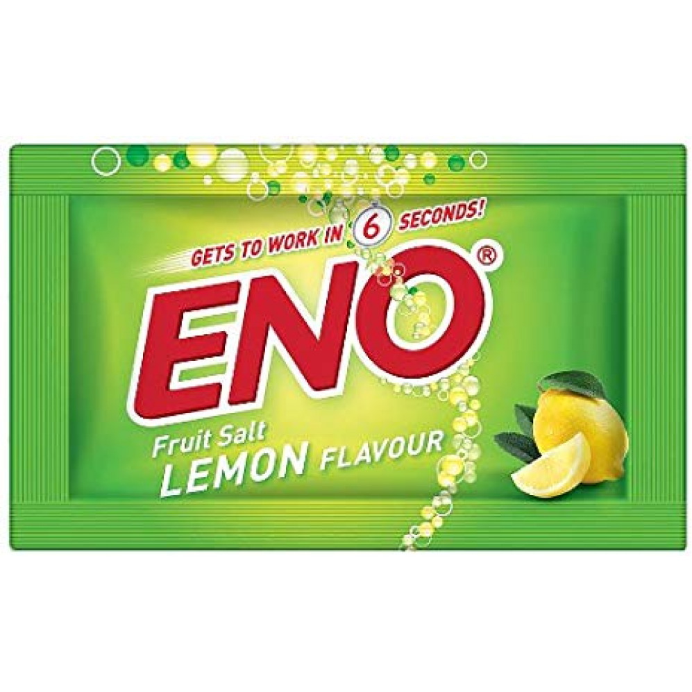 Case of 60 - Eno Fruit Salt Sachet Lemon - 1 Pc