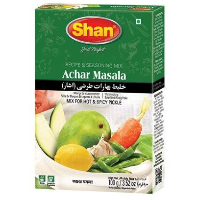 Case of 12 - Shan Achar Masala - 100 Gm (3.5 Oz)