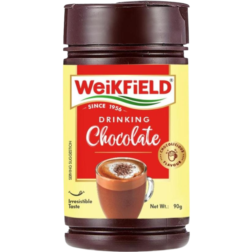 Case of 24 - Weikfield Drinking Chocolate - 100 Gm (3.5 Oz)
