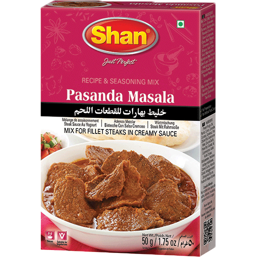 Case of 12 - Shan Pasanda Masala - 50 Gm (1.76 Oz)