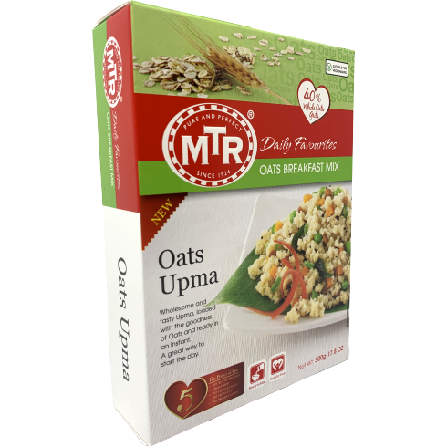 Case of 20 - Mtr Oats Upma Breakfast Mix - 500 Gm (1.1 Lb)