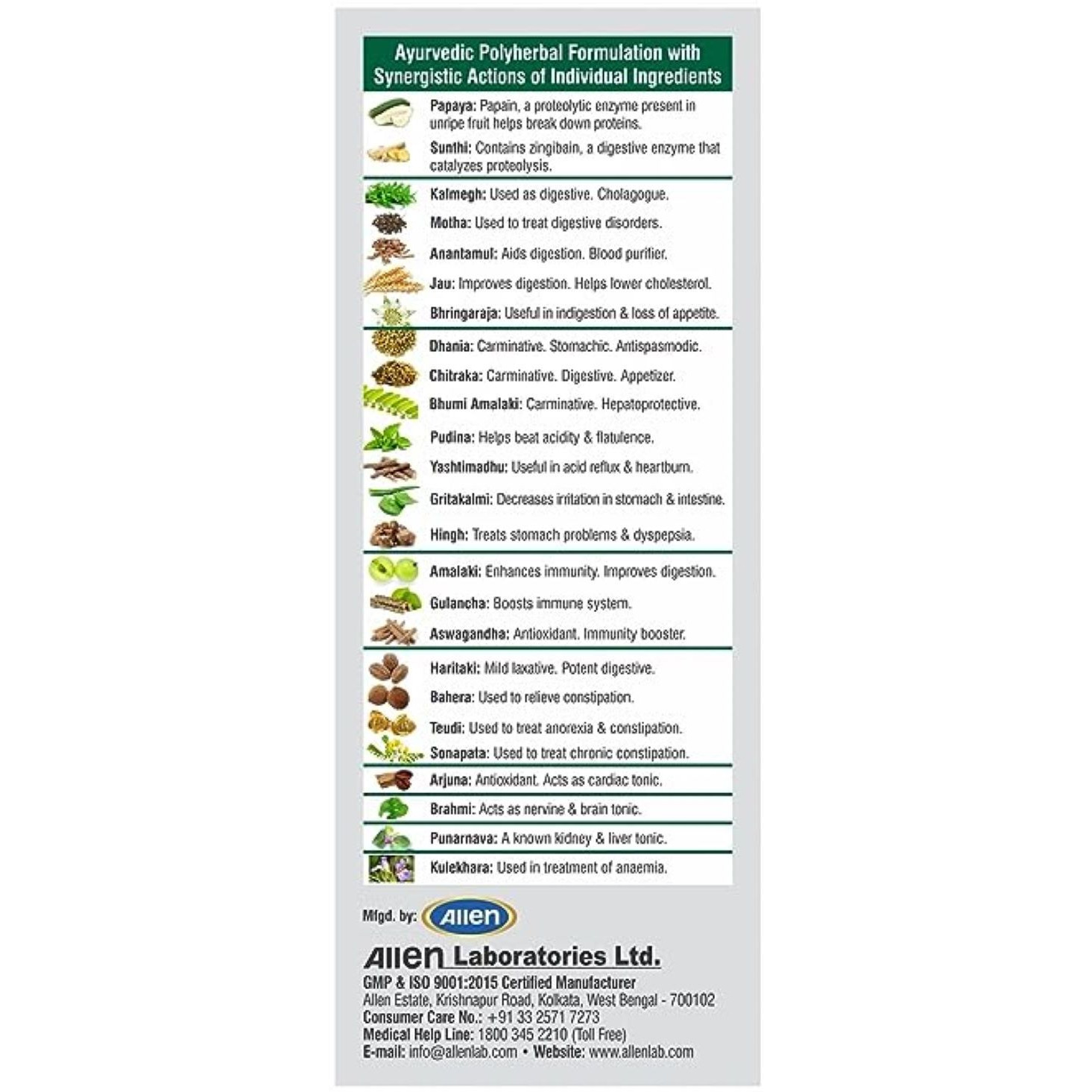 Allen Laboratories Allenzyme 250 ml (Pack of 3)