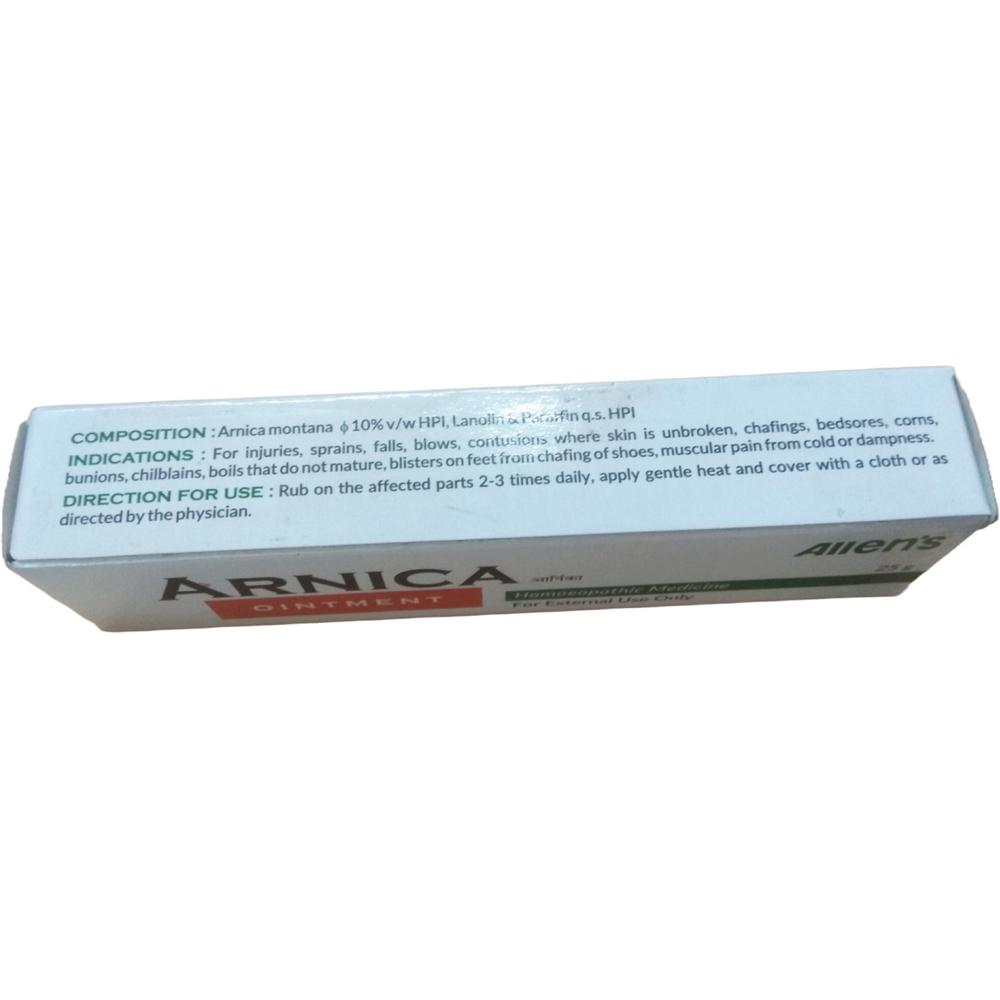 Allen Laboratories Arnica Ointment 25 gms (Pack of 4)