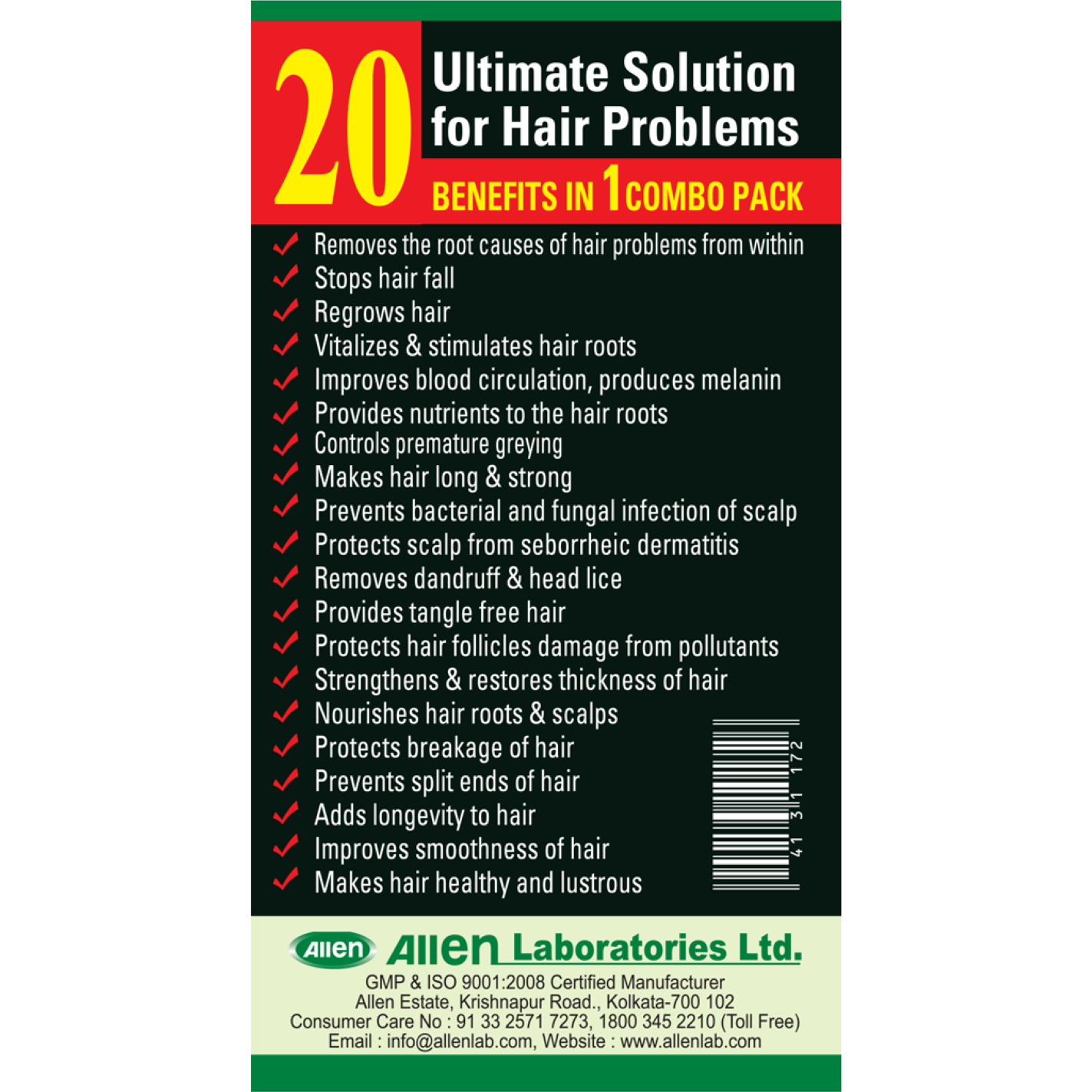 Allen Laboratories ArnicaPlus 4 in 1 Combo