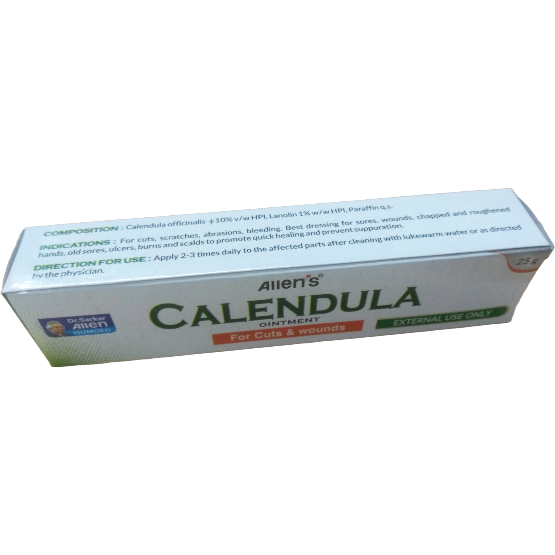 Allen Laboratories Calendula Ointment 25 gms (Pack of 4)