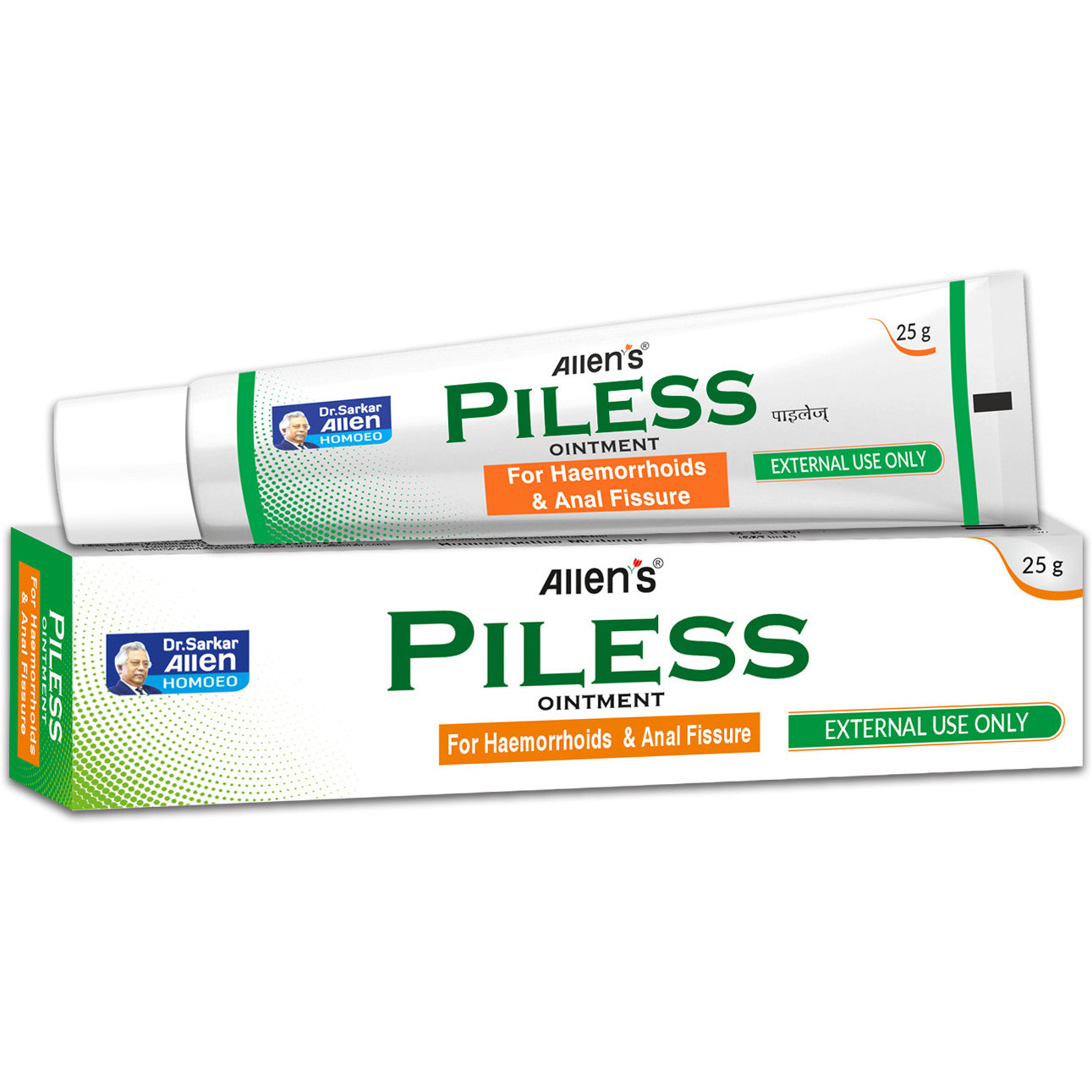 Allen Laboratories Piless Ointment 25 gm (Pack of 4)