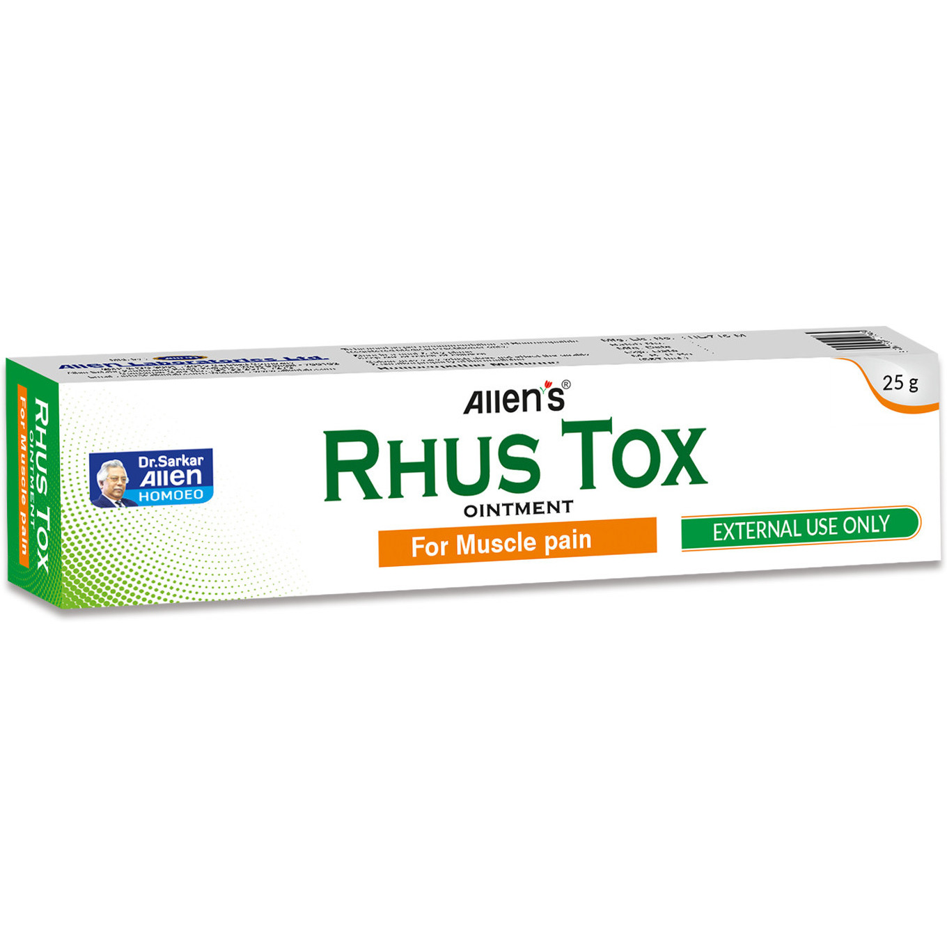 Allen Laboratories Rhus Tox Ointment 25 gms (Pack of 4)