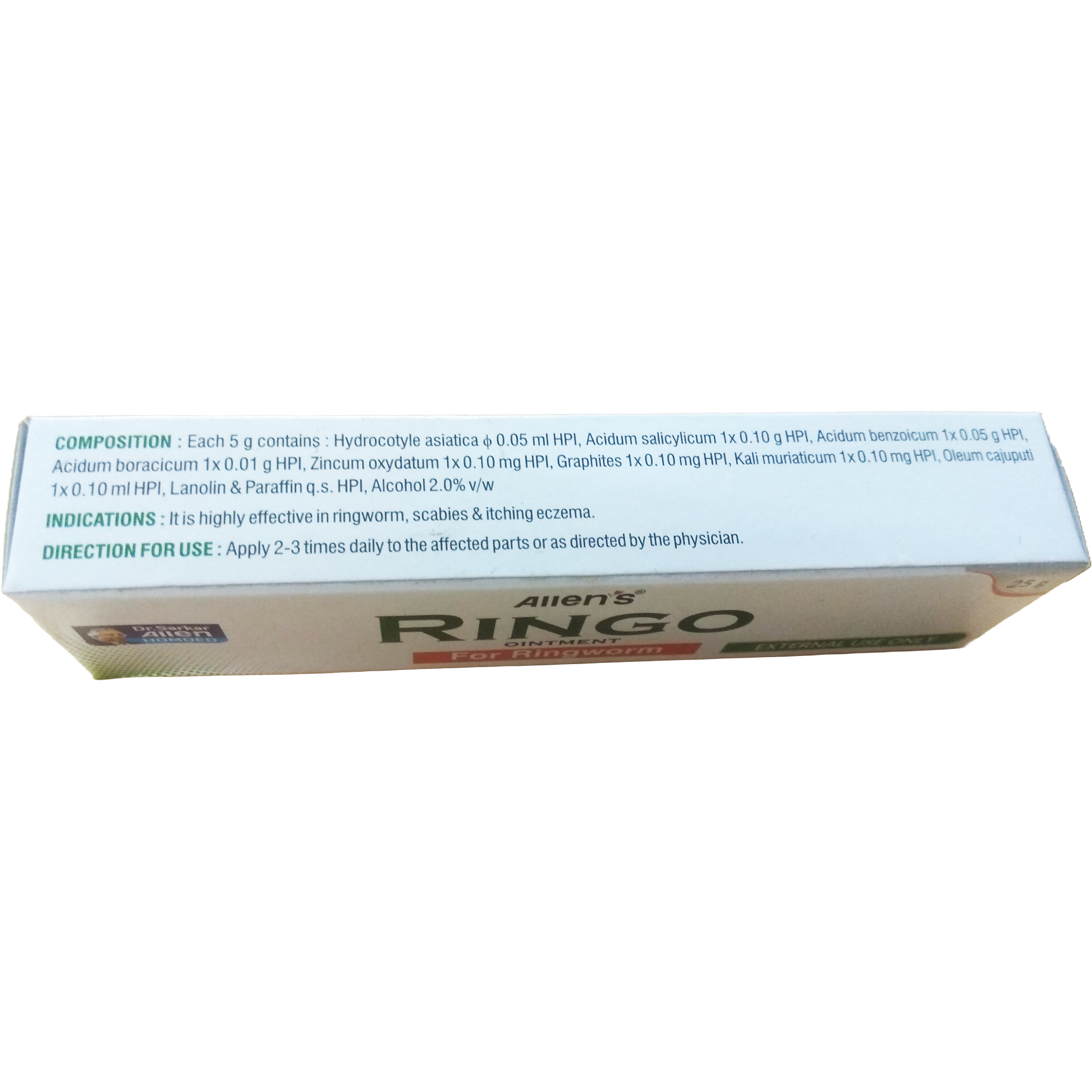Allen Laboratories Ringo Ointment 25 gm (Pack of 4)