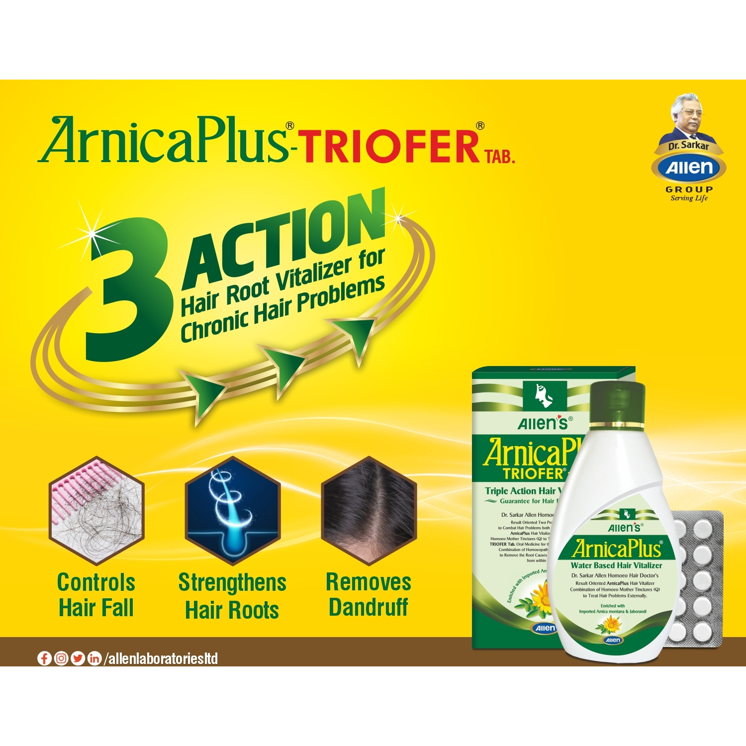 Allen Laboratories Triofer 50 Tablets