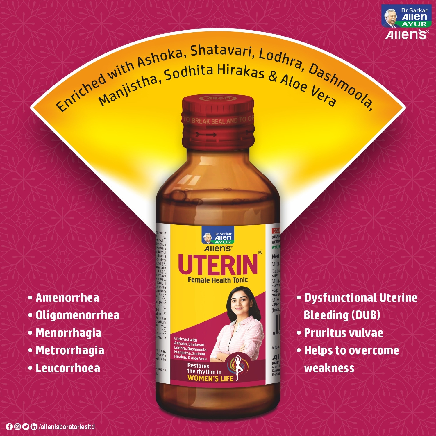 Allen Laboratories Uterin 250 ml