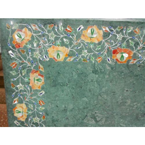 Green Marble Table Top