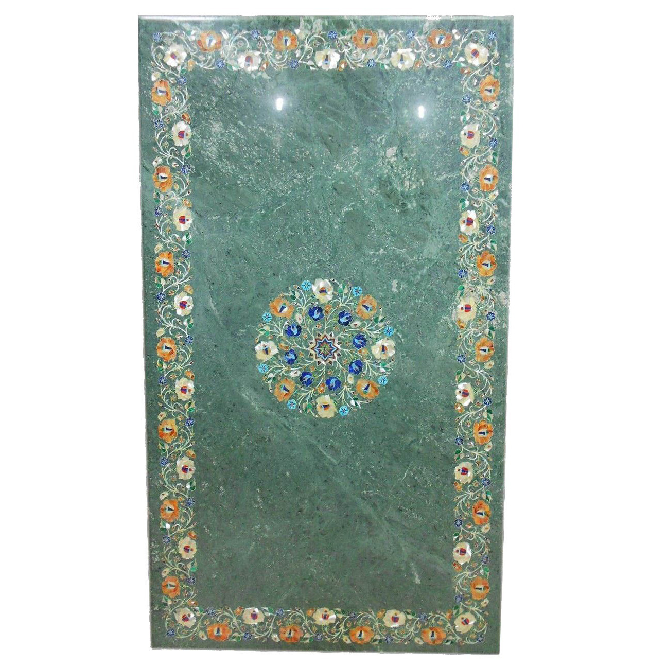 Green Marble Table Top