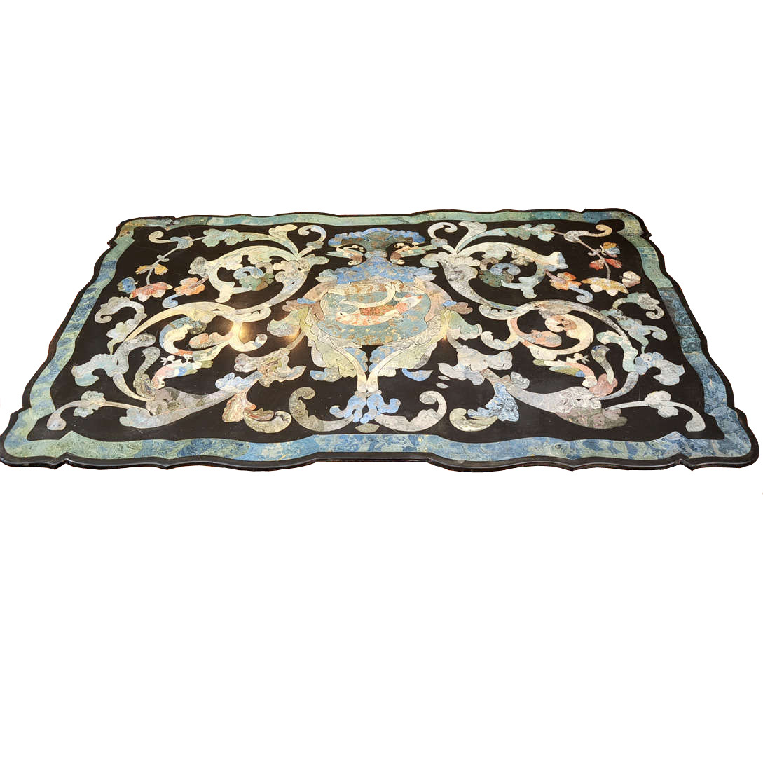 Black Marble Table Top