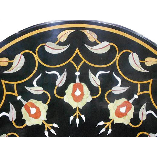 Black Marble Table Top