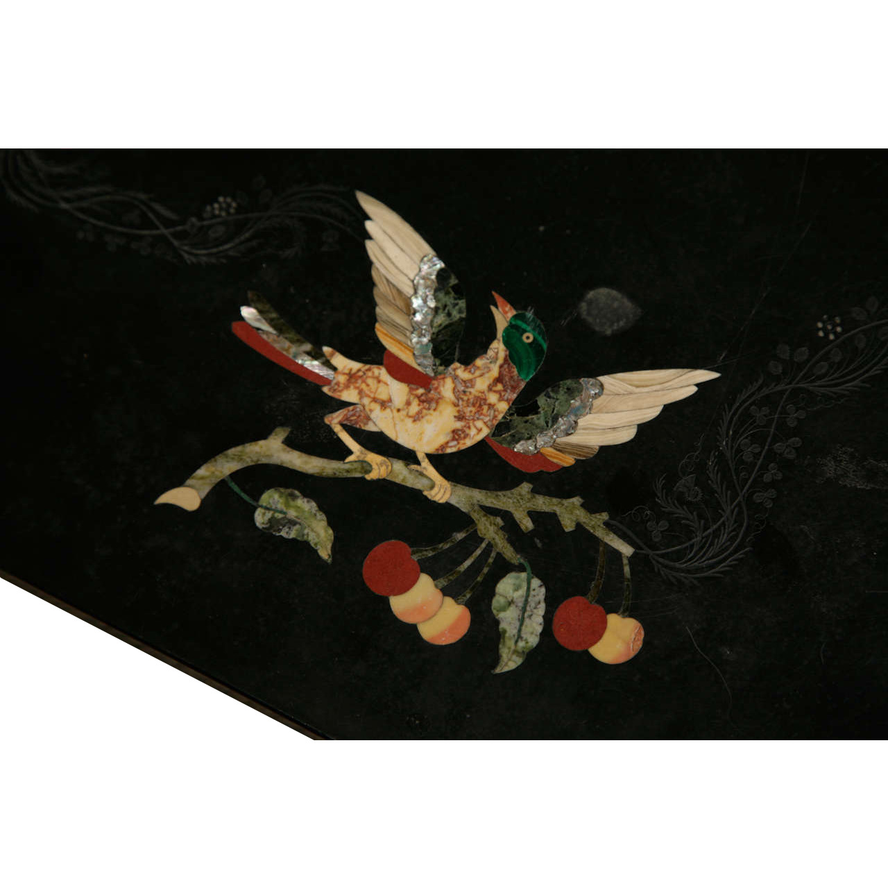 Black Marble Table Top